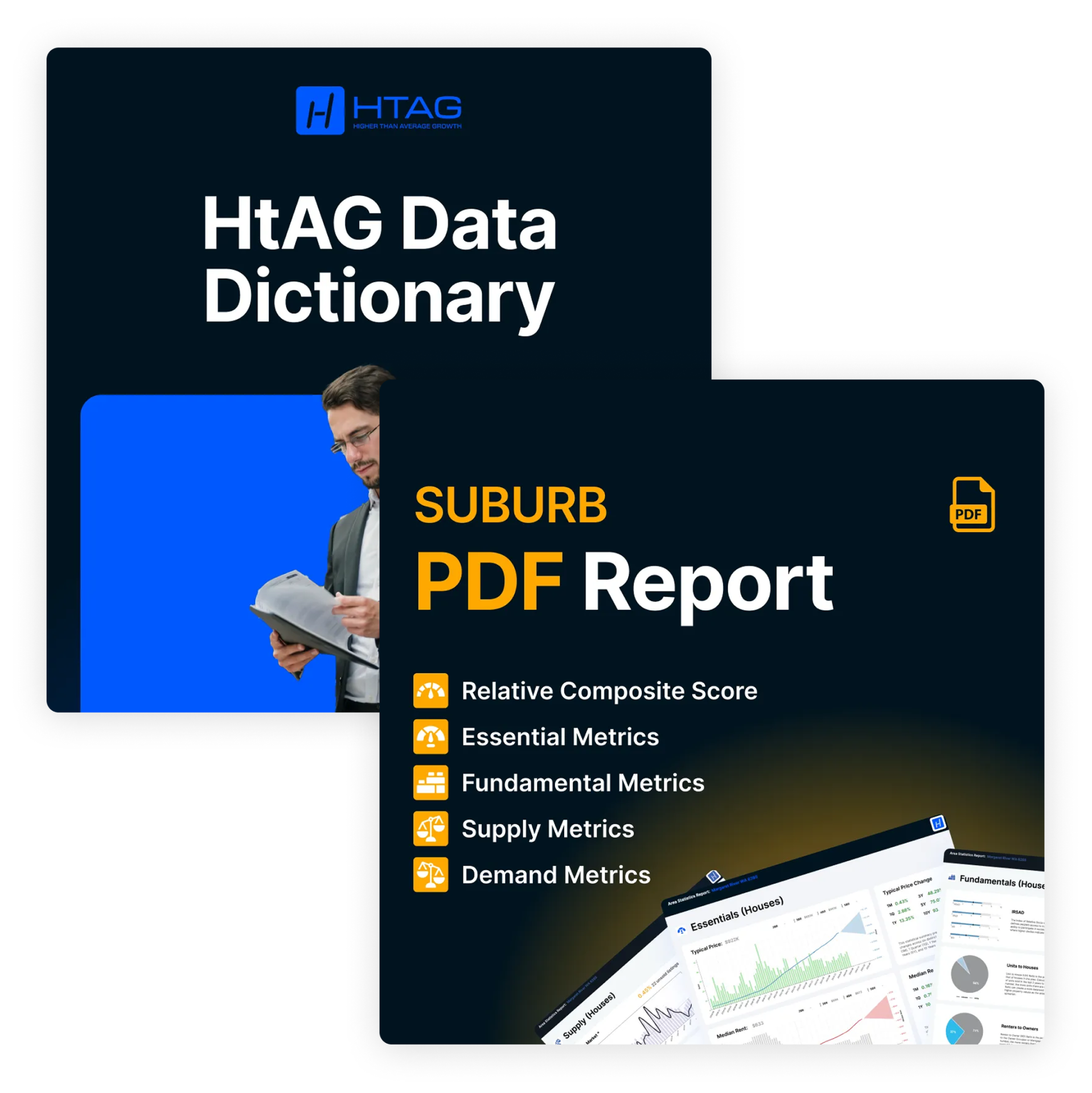 branded PDF reports Suburb PDF Reports